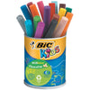 Bic Kids - Kinder-Filzstift Visacolor XL Ecolutions 18 Marker im Metalltopf