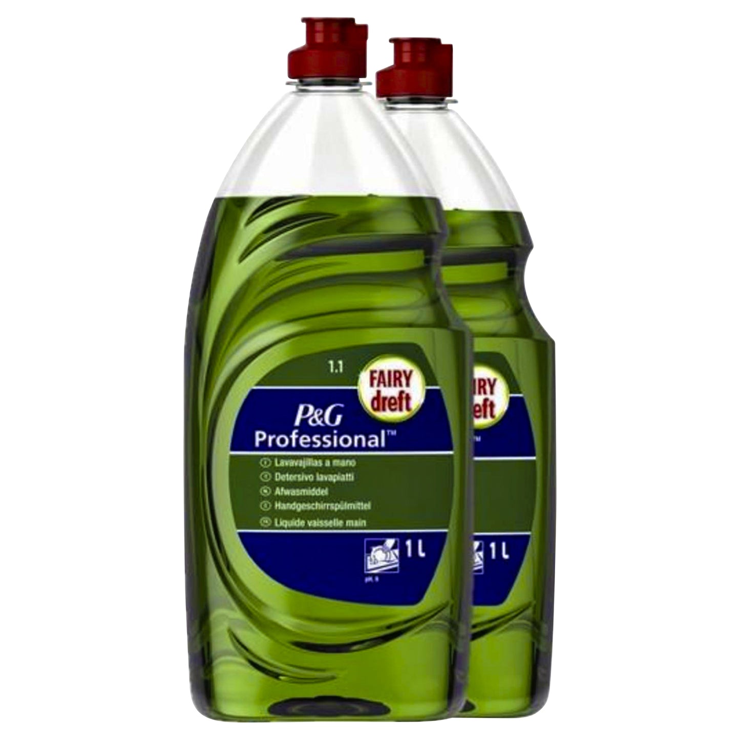 Dreft -  Afwasmiddel  professional 2 x 1 liter | 4 stuks