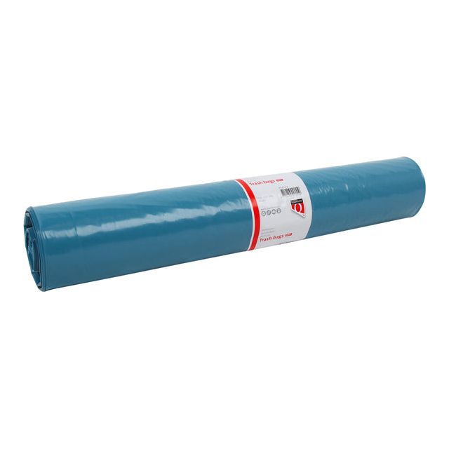 Quantore - Abfallbeutel LDPE T50 90x110 cm 160L Blau | Rollen Sie ein 20 -Stück | 10 Stück