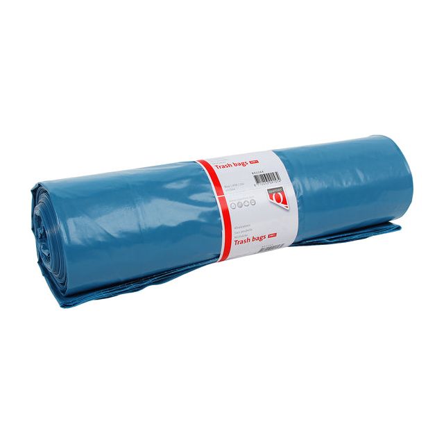 Quantore - Abfallbeutel LDPE T70 65/25X140CM 240L Blau | Rollen Sie ein 10 Stück