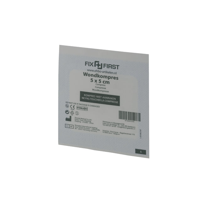 FixFirst - Gauze compresses sterile 5x5cm