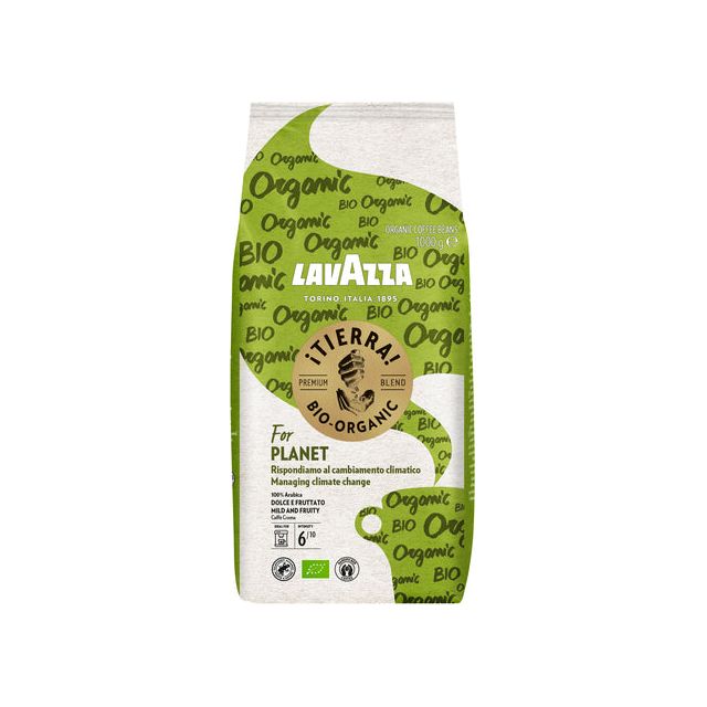 Lavazza - Koffie lavazza bonen tierra organic bio 1000gr