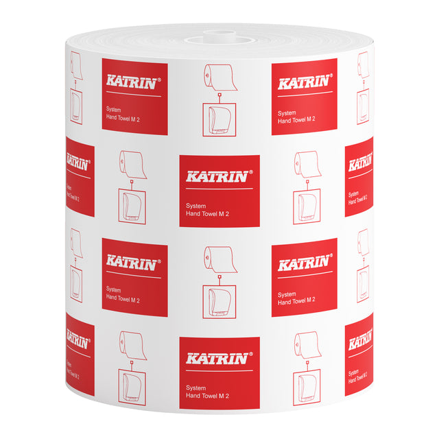 Katrin -  Handdoekrol  systeemrol medium 2laags 160m