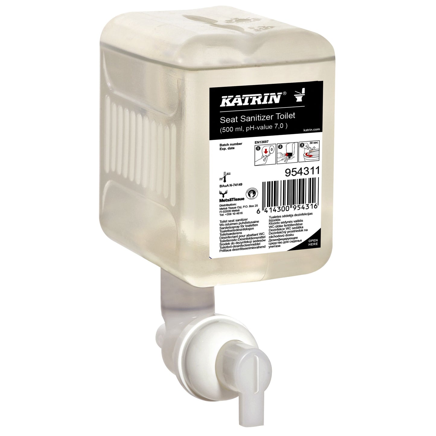 Katrin - Detergente per sedili WC 500 ml 954311