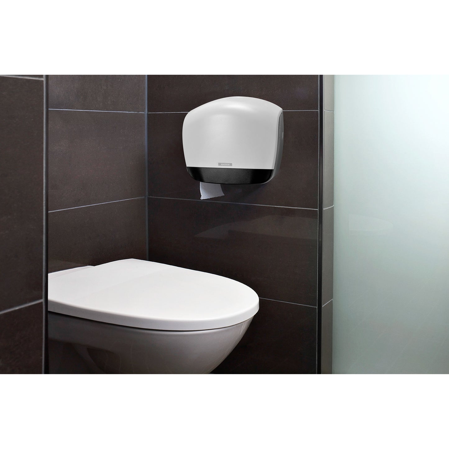 Katrin -  Toiletpapierdispenser  gigant l wit 90083