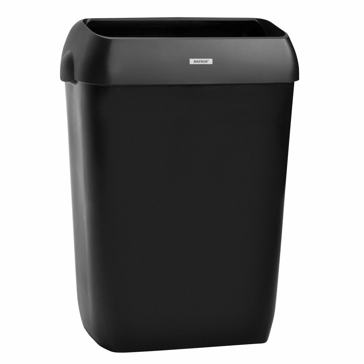 Katrin - Pattumiera aperta inserto 50 litri nero 92285 | 2 pezzi