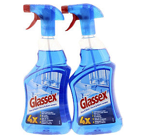 Glassex - glas- en multireiniger 750 ml, multipack van 2 stuks