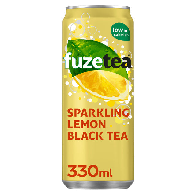 Zündertee - Erfrischungsgetränk Fuze Tee schwarzer Tee funkelnde Zitrone 330ml