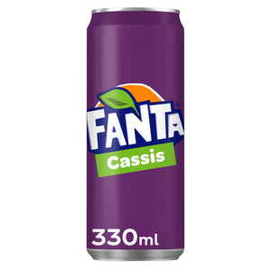 Fanta - Refresco cassis lata 330ml