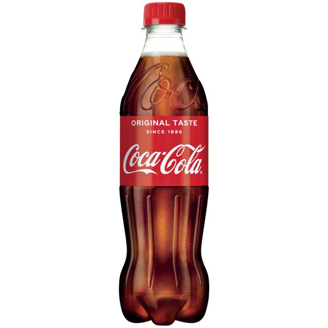 Coca Cola - Erfrischungsgetränk Coca Cola reguläre Haustier 500 ml | Schrumpfung einer 12 Flasche x 500 Milliliter | 24 Stücke