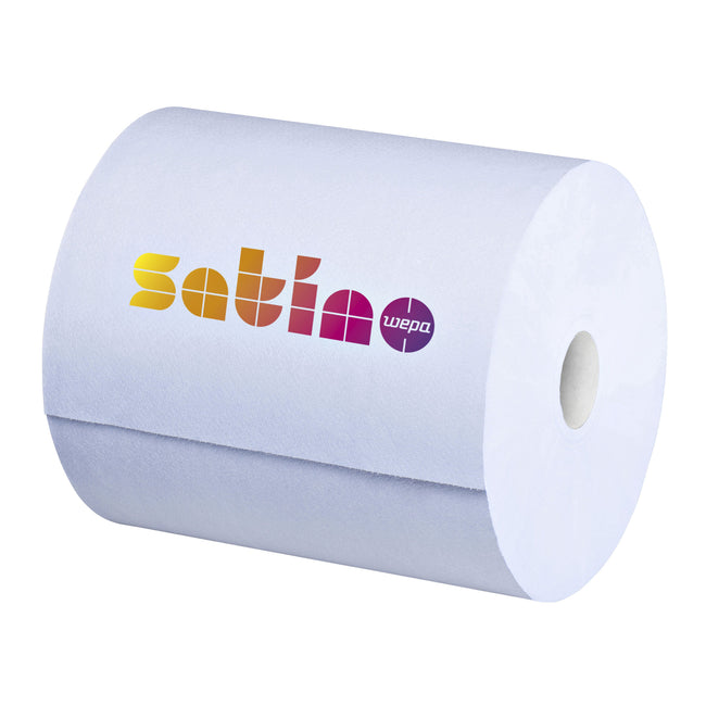 Satino by WEPA - Carta per pulizia Satino CR1 Comfort 2 strati 1000 fogli blu 305310