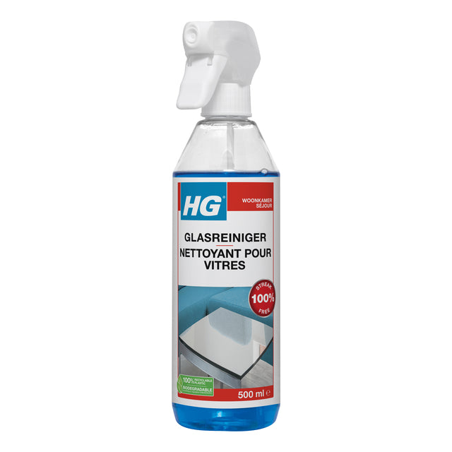 HG - Glass cleaner and mirrors spray 500ml | 6 pieces