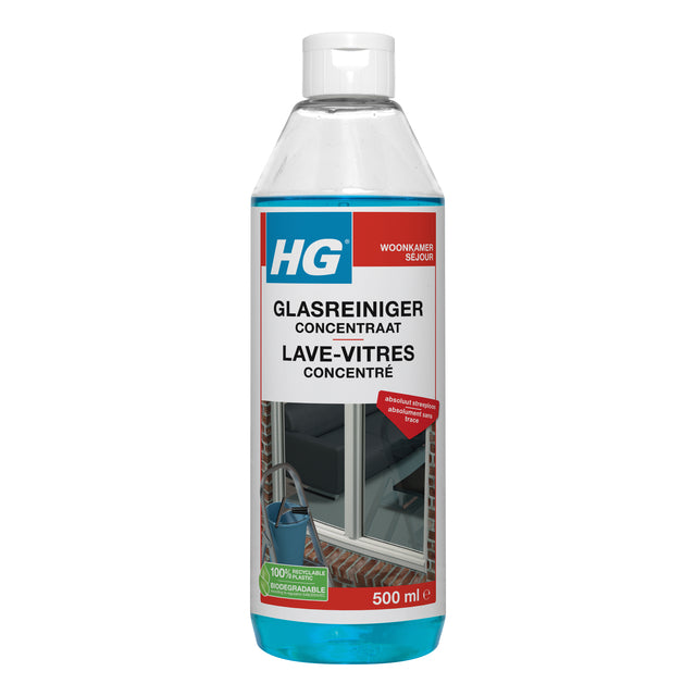 HG - Nettoyer en verre HG 500 ml | 1 bouteille