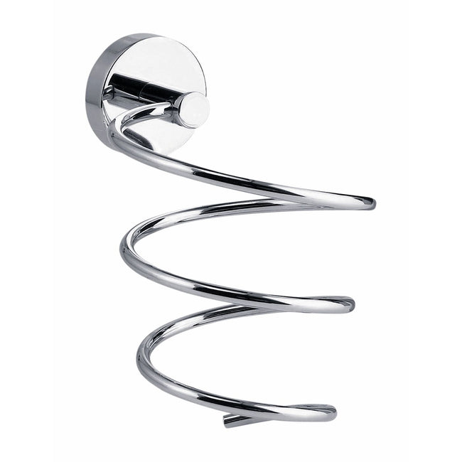 Tesa -  Haardrogerhouder ® Smooz hoogglans verchroomd metaal zelfklevend