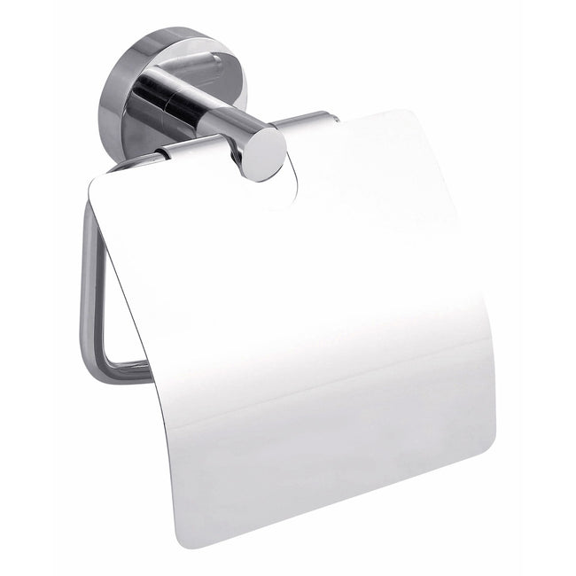 Tesa -  Toiletrolhouder met deksel smooz