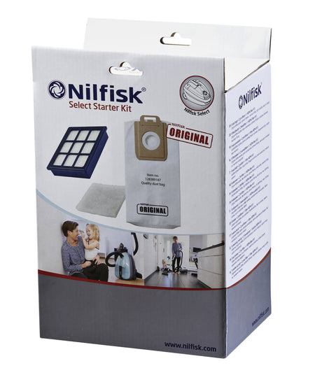 Nilfisk -  Stofzuigerzak  select terkit 4 stuks