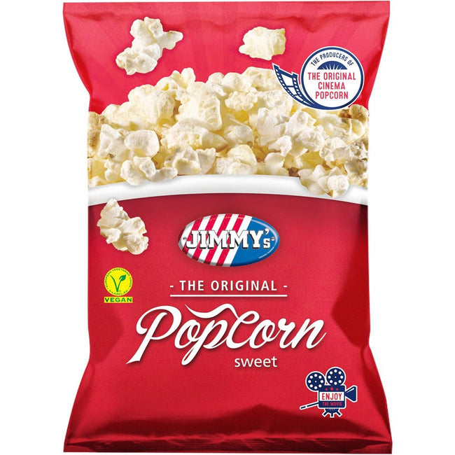 Jimmy's - Jimmy's Popcorn Classic, Zoet, sac de 100 g