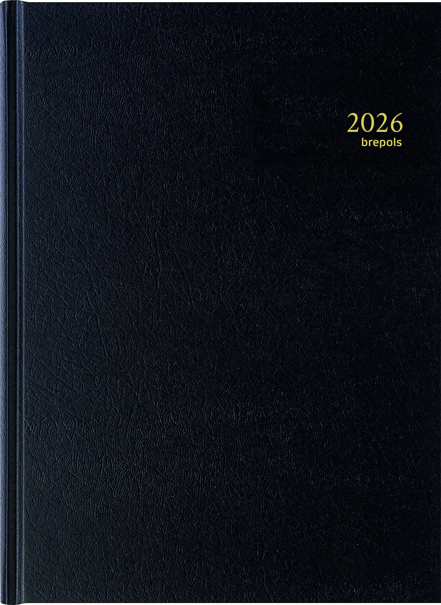 Brepols - Agenda 2026 Bremax Santex A4 1 día/1 página 4 columnas negro