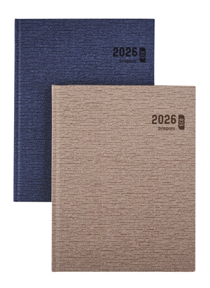 Brepols - Agenda 2026 Ecotiming Kazar 7 days/2 pages assorted