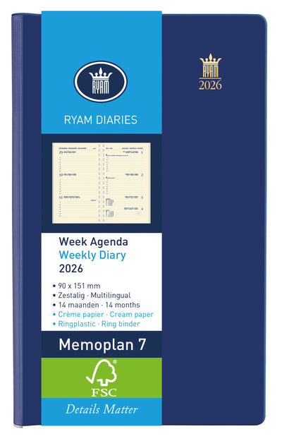 Ryam -  Agenda 2027  memoplan 7 suprema 7d/2p ass