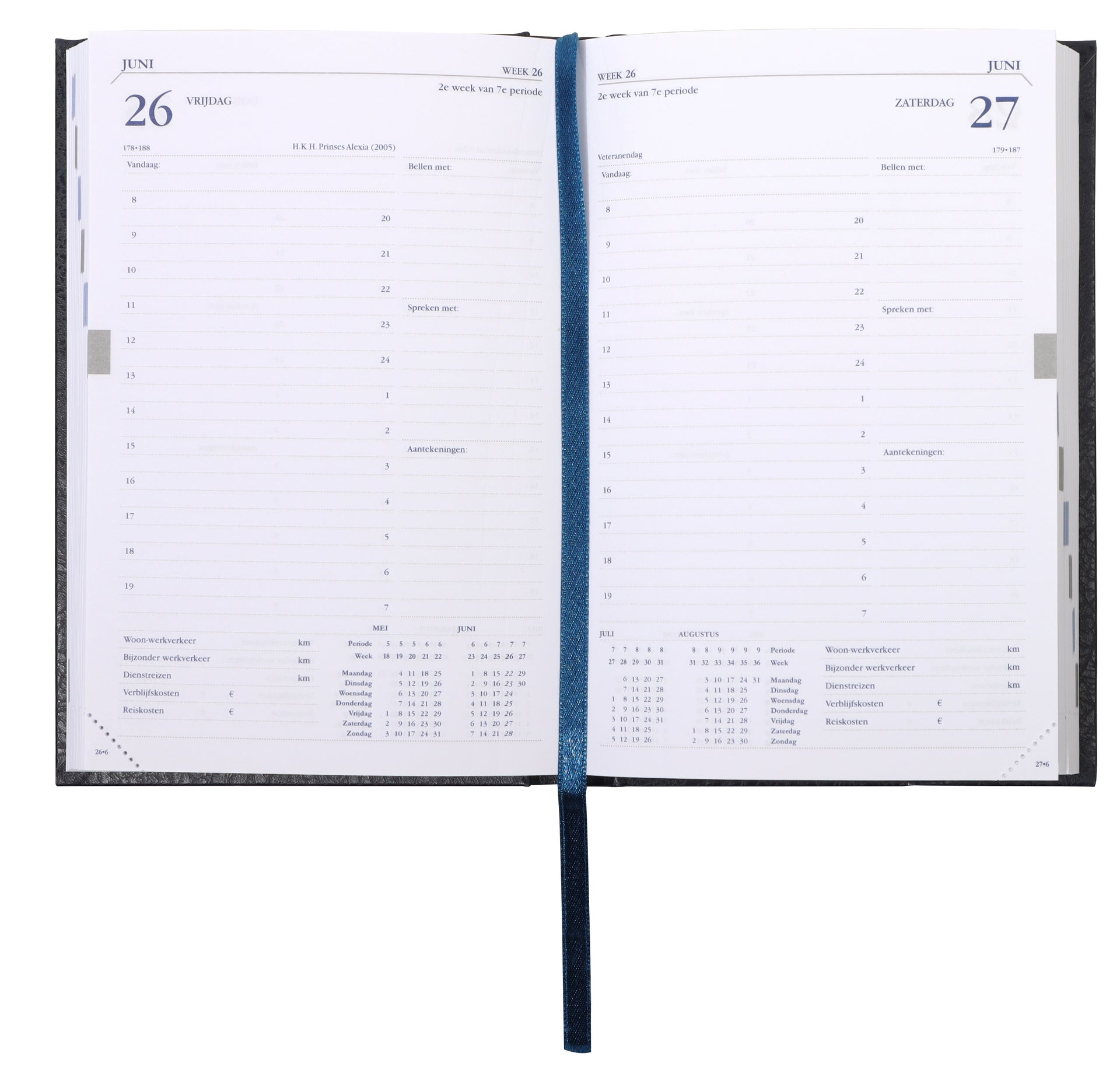 Ryam - Agenda 2026 twenty-four mundior 1d/1p bl