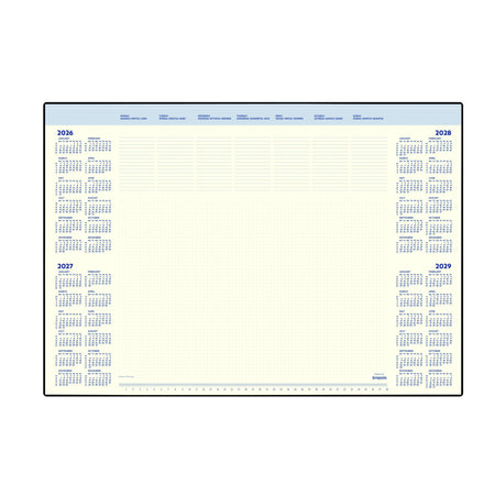 Brepols -  Onderlegbl 2027  desk mate 7d/1p 35vel