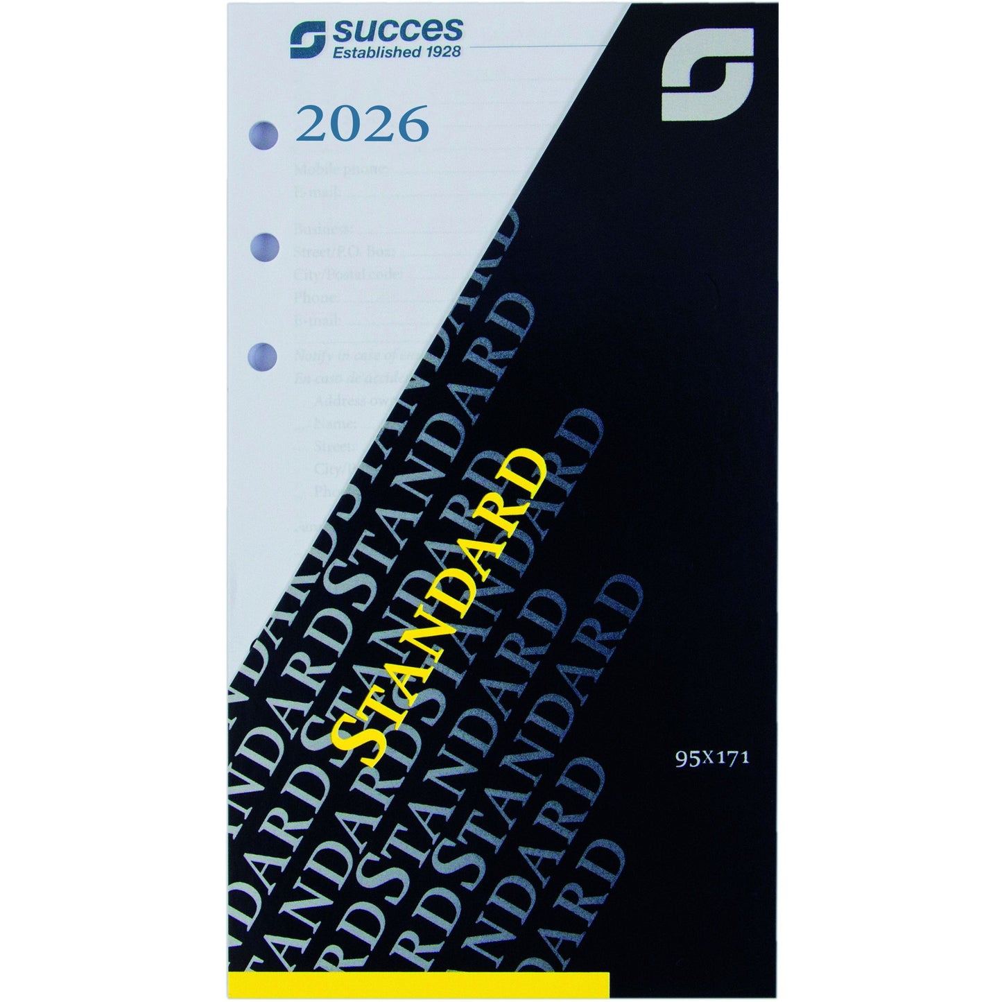 Succes -  Calendarium 2027  standard 7dagen/2pagina's