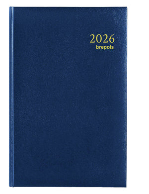 Brepols - Agenda 2026 Saturn Lima 7 days/2 pages blue