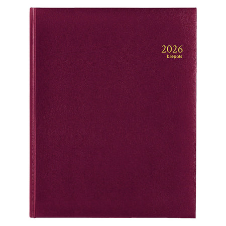 Brepols - Agenda 2026 Concorde Lima 7 giorni/2 pagine bordeaux