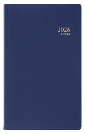Brepols - Agenda 2026 Breplan Seta 7 days/1 page assorted
