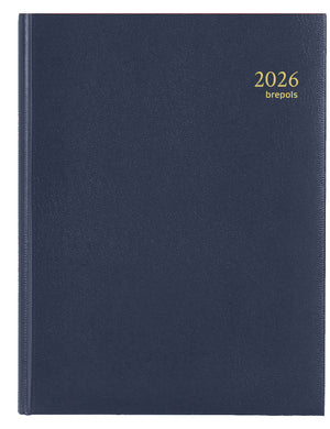 Brepols -  Agenda 2026  timing lima 7d/2p blauw
