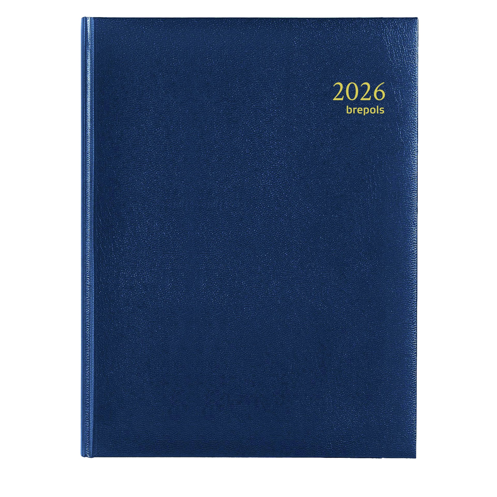 Brepols - Agenda 2026 Ambassador Lima 1 giorno/1 pagina blu