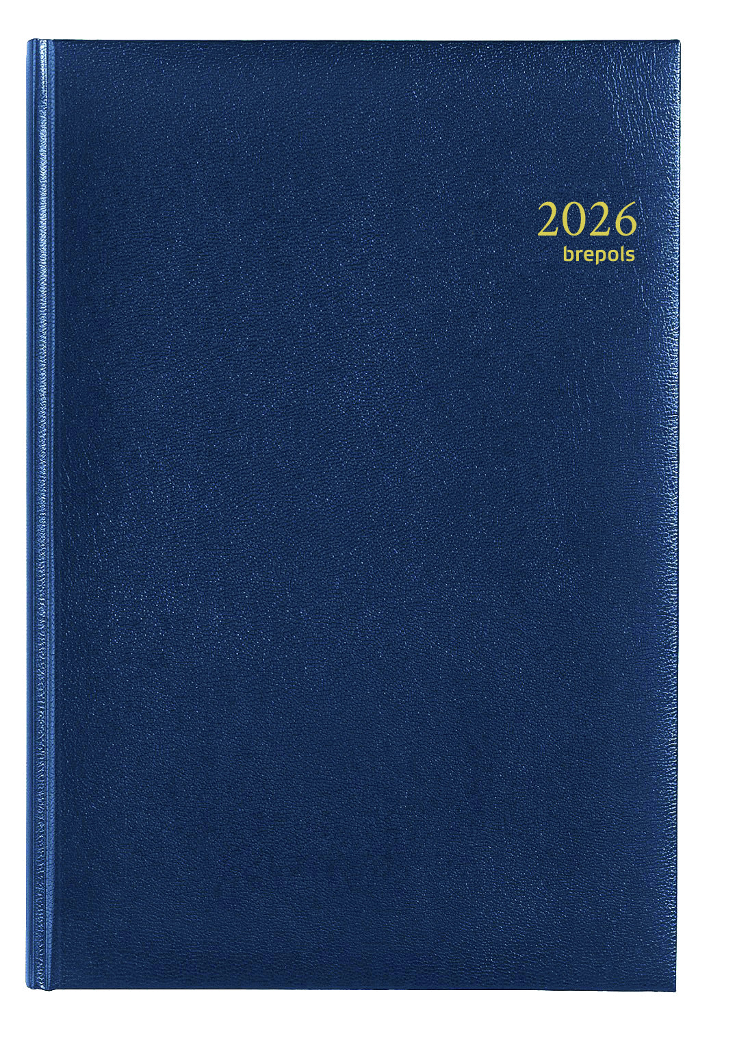 Brepols - Agenda 2026 Omega Lima 7 days/2 pages blue