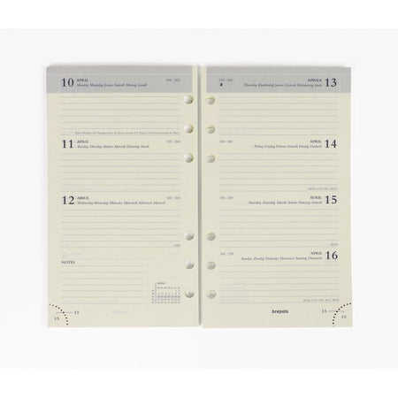 Brepols -  Agendavulling 2027  brefax 17 7d/2p