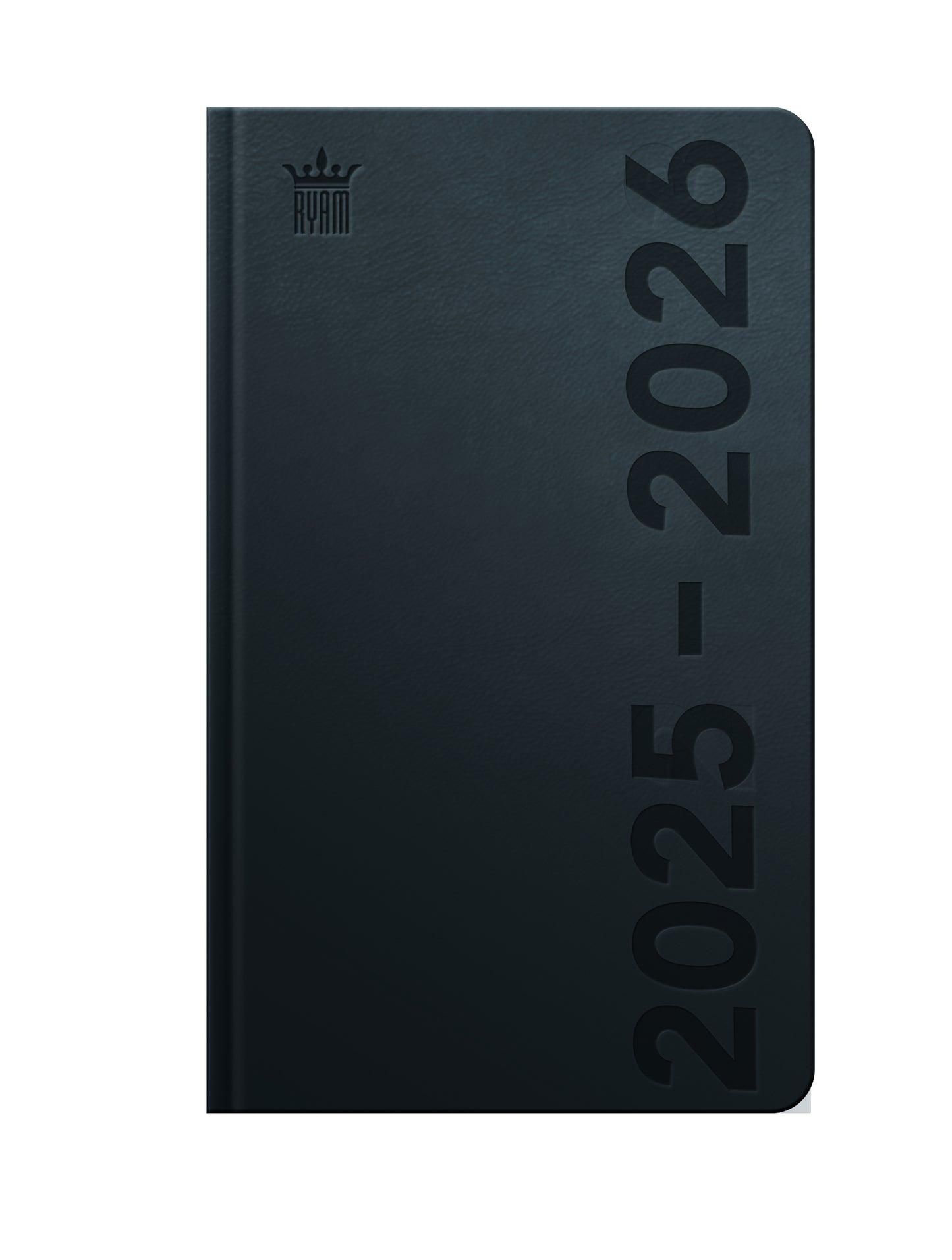 Ryam -  Schoolagenda 26-27  cursus deluxe 7d/2p zwart
