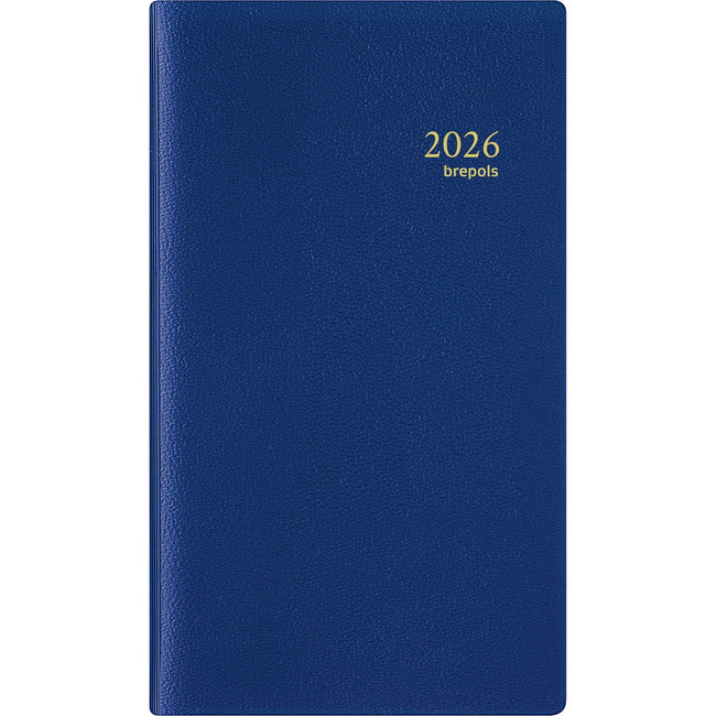 Brepols - Agenda 2026 Plan-O-Rama Genova 1 mese/2 pagine assortite