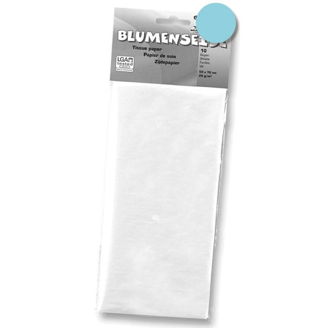 Folia - tissue paper light blue