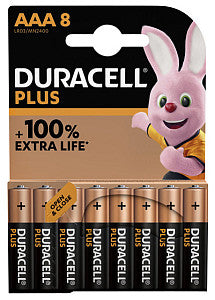 Duracell - Batterij Plus 8xAAA