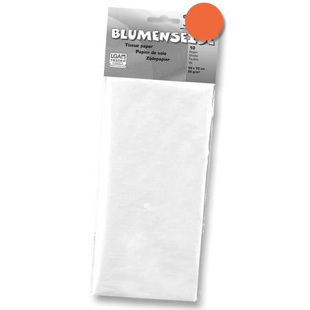 Folia – orangefarbenes Seidenpapier