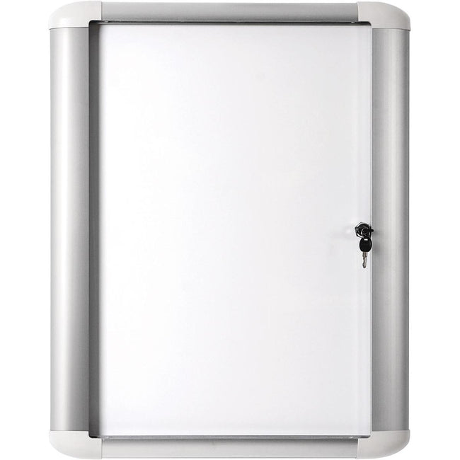 Pergamy -   Excellence glazen vitrine met magnetische achtergrond, voor buiten gebruik, ft 4 x A4