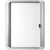 Pergamy -   Excellence glazen vitrine met magnetische achtergrond, voor buiten gebruik, ft 4 x A4