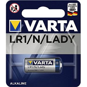 Varta - Batterij 4001 lr1 lady n alkaline | Blister a 1 stuk | 10 stuks