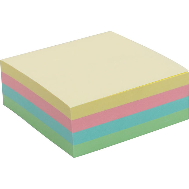 Pergamy - Pergamy jumbo notes, ft 76 x 76 mm, 320 vel, geassorteerde pastelkleuren