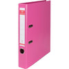 Pergamy -   ordner, voor ft A4, volledig uit PP, rug van 5 cm, roze