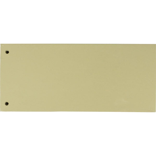 Pergamie - Trennstreifen, Packung à 100 Stück, gelb