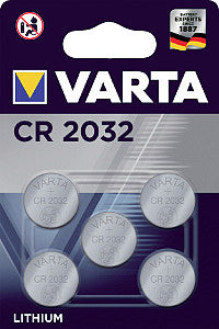 Varta - Knoop Cell Lithium CR2032, Blasen von 5 Teilen