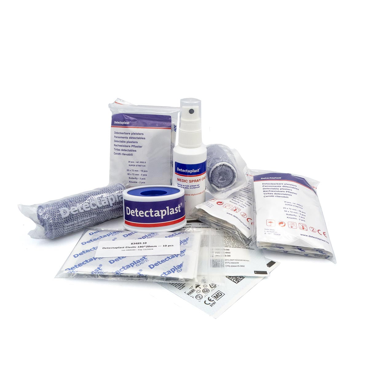 Detectaplast - ricarica per kit di pronto soccorso Medic Box Food Basic