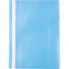 Pergamy -   snelhechtmap, ft A4, PP, pak van 5 stuks, blauw