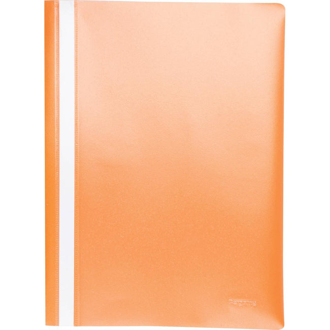 Pergamy - Schnellhefter, ft A4, PP, 25er Pack, orange