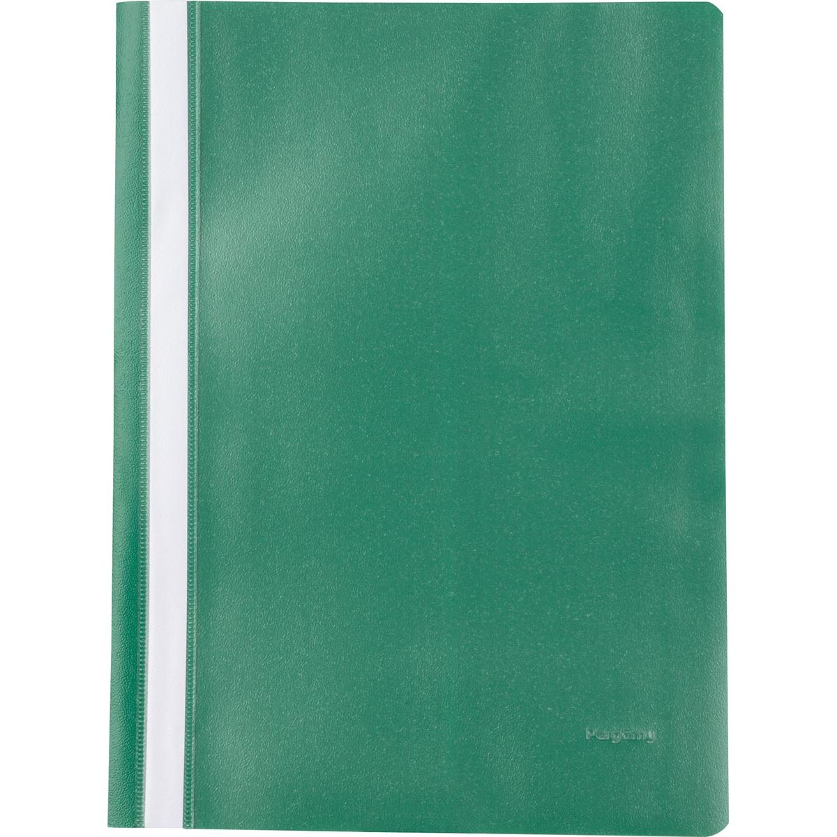Pergamy - dossier à fixation rapide, ft A4, PP, paquet de 5, vert